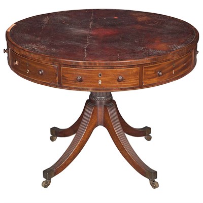 Lot 397 - Regency Mahogany Library Table Circa 1810 The...