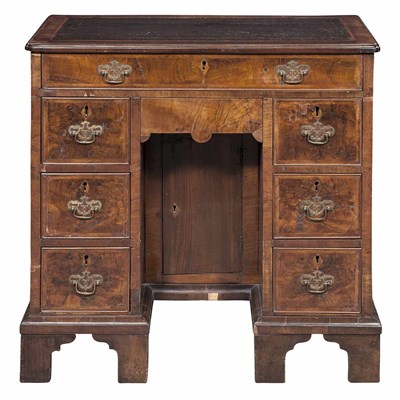 Lot 428 - George III Inlaid Walnut Dressing Table The...