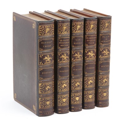 Lot 611 - [FINE BINDINGS] SURTEES, ROBERT. Sporting...