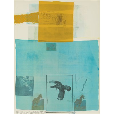 Lot 117 - Robert Rauschenberg WHY YOU CAN'T TELL #1...
