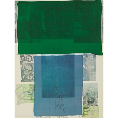 Lot 116 - Robert Rauschenberg SHOOT FROM THE MAIN STEM...
