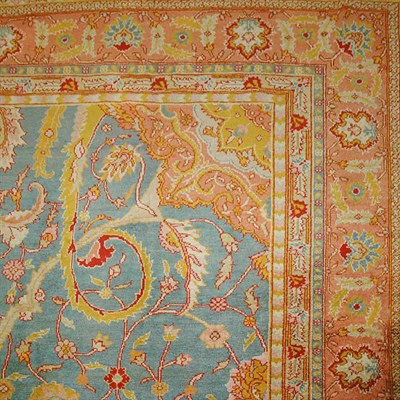 Lot 409 - Borlu Oushak Carpet West Anatolia, circa 1925...