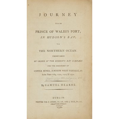 Lot 77 - HEARNE, SAMUEL Journey from Prince of Wales's...