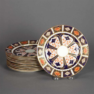 Lot 493 - Set of Twelve Aynsley Imari Palette Porcelain...