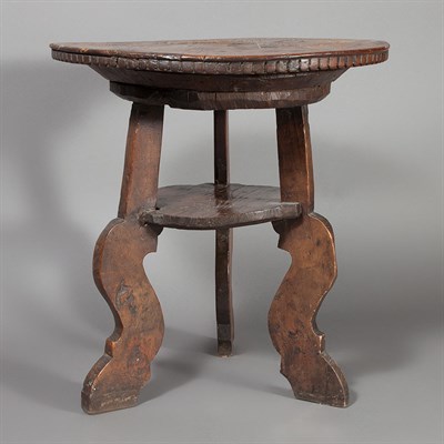 Lot 123 - Italian Walnut Table 17th/18th Century The...