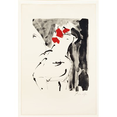Lot 86 - Robert Motherwell (1915-1991) LE COQ (BELKNAP...