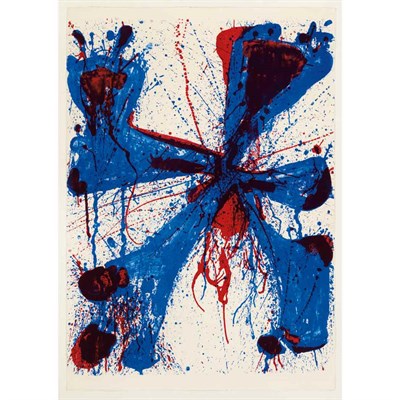 Lot 47 - Sam Francis (1923-1994) DAMN BRACES (LEMBARK...