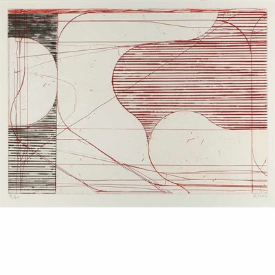 Lot 37 - Richard Diebenkorn (1922-1993) CONSTRUCT Color...
