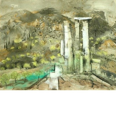 Lot 76 - William Thon American, 1906-2000 Dorian Remain...