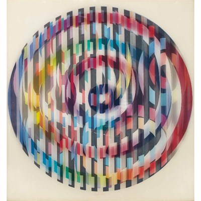 Lot 175 - Yaacov Agam (b. 1928) COMPOSITION Agamograph,...