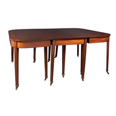 Lot 164 - George III Mahogany Dining Table 19th Century...