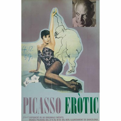 Lot 177 - Artist Unknown PICASSO EROTIC - BARCELONA...