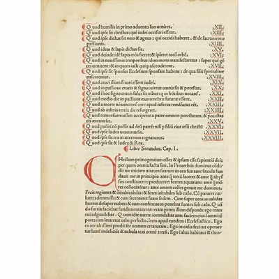 Lot 141 - SAINT CYPRIAN [=CYPRIANUS, CAECILIUS] [Opera....