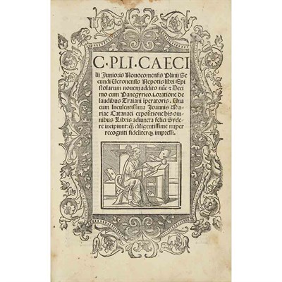 Lot 146 - PLINIUS SECUNDUS, GAIUS CAECILIUS [Epistolae] ....