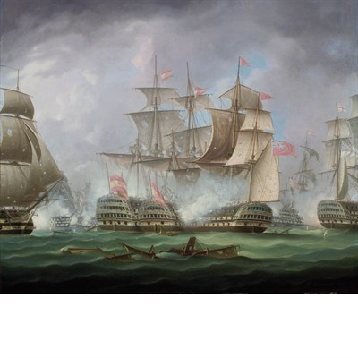 Lot 68 - Thomas Buttersworth British, 1768-1842...