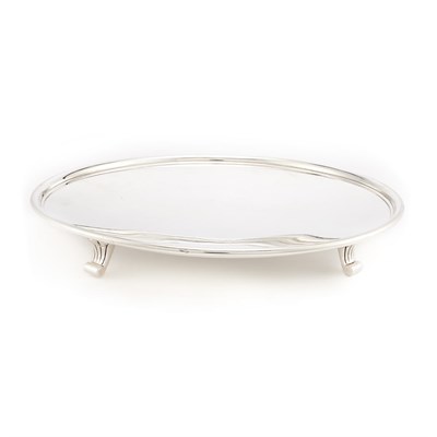 Lot 303 - Tiffany & Co. Sterling Silver Circular Footed...