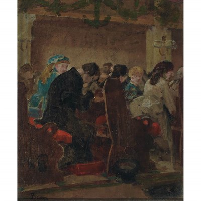 Lot 63 - Henry Bacon American, 1839-1912 Study for...