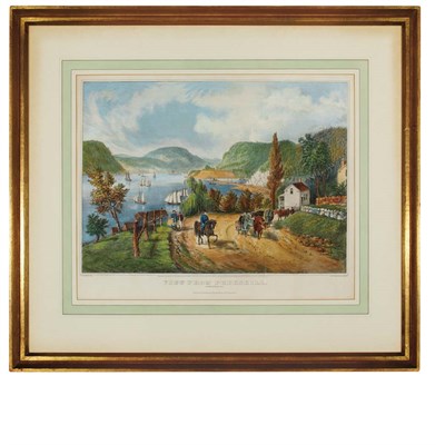 Lot 117 - Currier & Ives, publishers VIEW FROM PEEKSKILL:...
