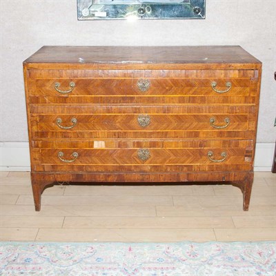 Lot 499 - Continental Neoclassical Parquetry Inlaid...