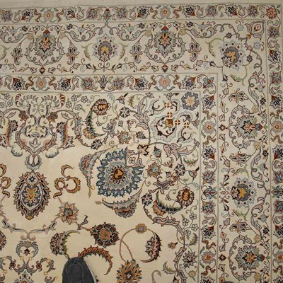 Lot 188 - Indo-Isfahan Carpet India, contemporary The...