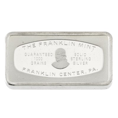Lot 91 - Franklin Mint Collection of Silver Ingots