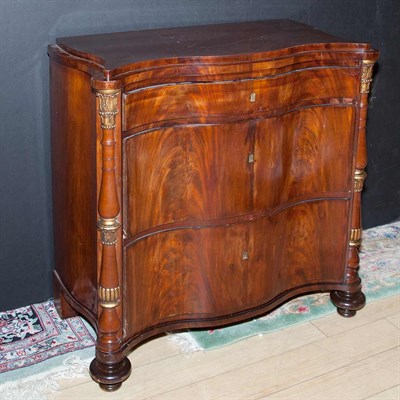 Lot 506 - Biedermeier Mahogany Chest of Drawers Height...