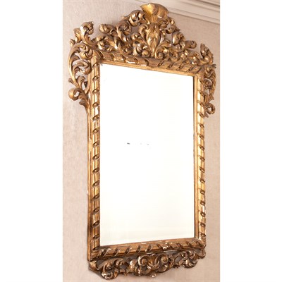 Lot 403 - Italian Neoclassical Style Gilt-Wood Mirror...