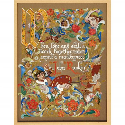Lot 267 - SZYK, ARTHUR Original drawing, an illuminated...