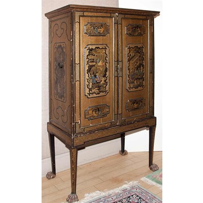 Lot 510 - Chinese Export Gilt and Figural Decorated...
