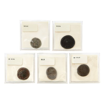 Lot 99 - Roman Imperial Silver and Bronze