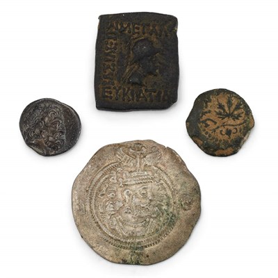 Lot 94 - Greek Silver Fractionals and Bronze