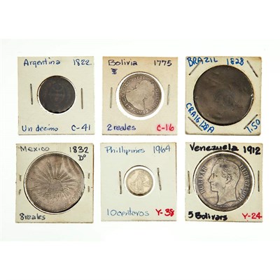 Lot 123 - South American Coin Group