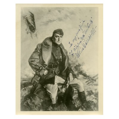 Lot 82 - Autograph, Capt. Eddie Rickenbacker