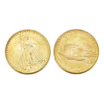 Lot 211 - United States, Two 1924 St. Gaudens