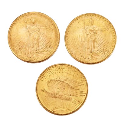 Lot 213 - United States, 1924 St. Gaudens
