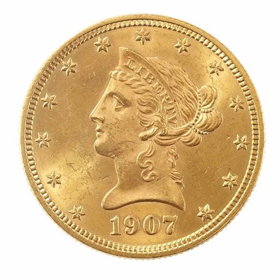 Lot 201 - United States, $10 1907 Liberty