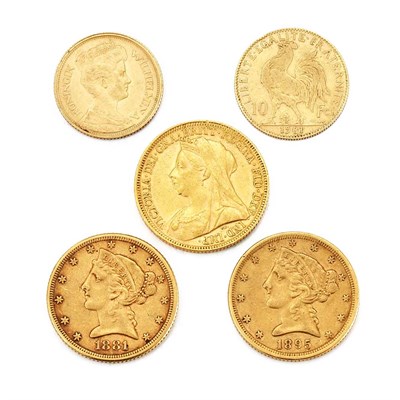 Lot 127 - Group of Gold Coins
