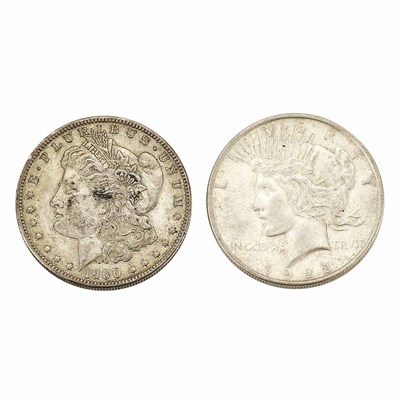 Lot 164 - United States Silver Dollars