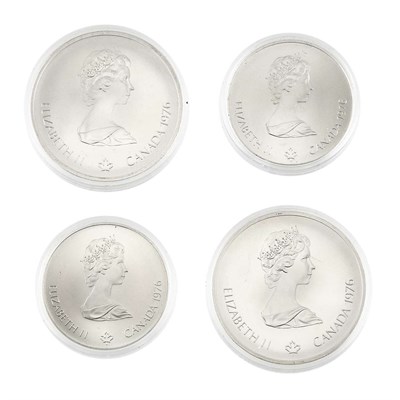 Lot 116 - Canada, 1974 Olympic Silver Sets