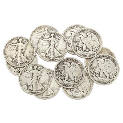 Lot 185 - United States Silver Halves