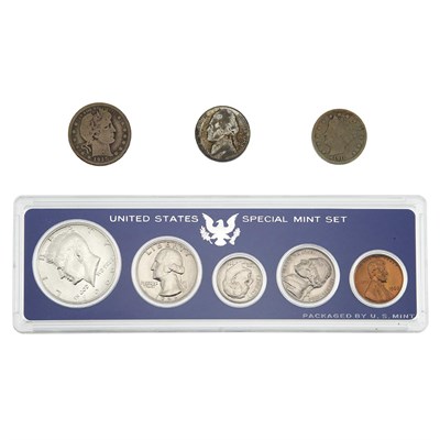 Lot 241 - United States 1966 Special Mint Set and More