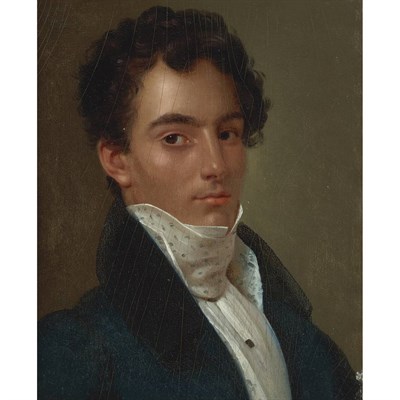 Lot 85 - Manner of Louis-Leopold Boilly Portrait of a...
