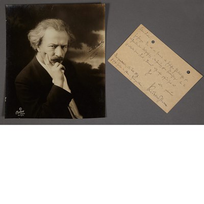 Lot 110 - [MUSICAL AUTOGRAPH] STRAUSS, RICHARD D....