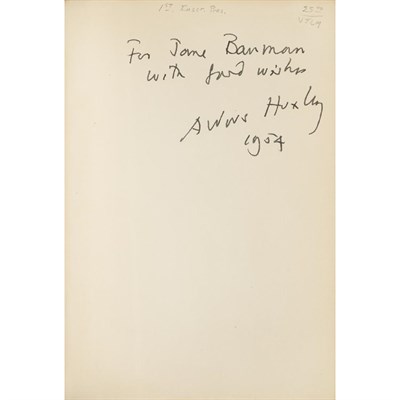 Lot 229 - HUXLEY, ALDOUS The Doors of Perception. [New...