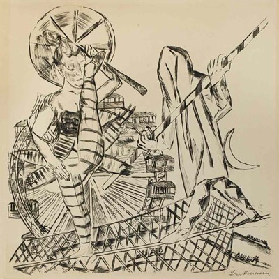 Lot 12 - Max Beckmann (1884-1950) DER SEILTANZER...