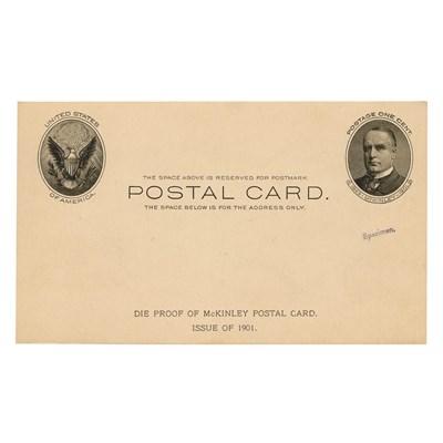 Lot 55 - United States 1902 1 Cent Postal Card, UX 17 Var.