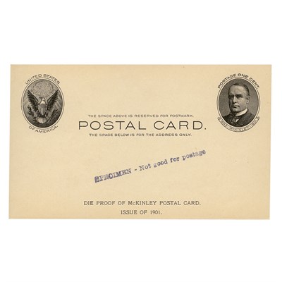 Lot 56 - United States 1902 1 Cent Postal Card, UX 17 Var.