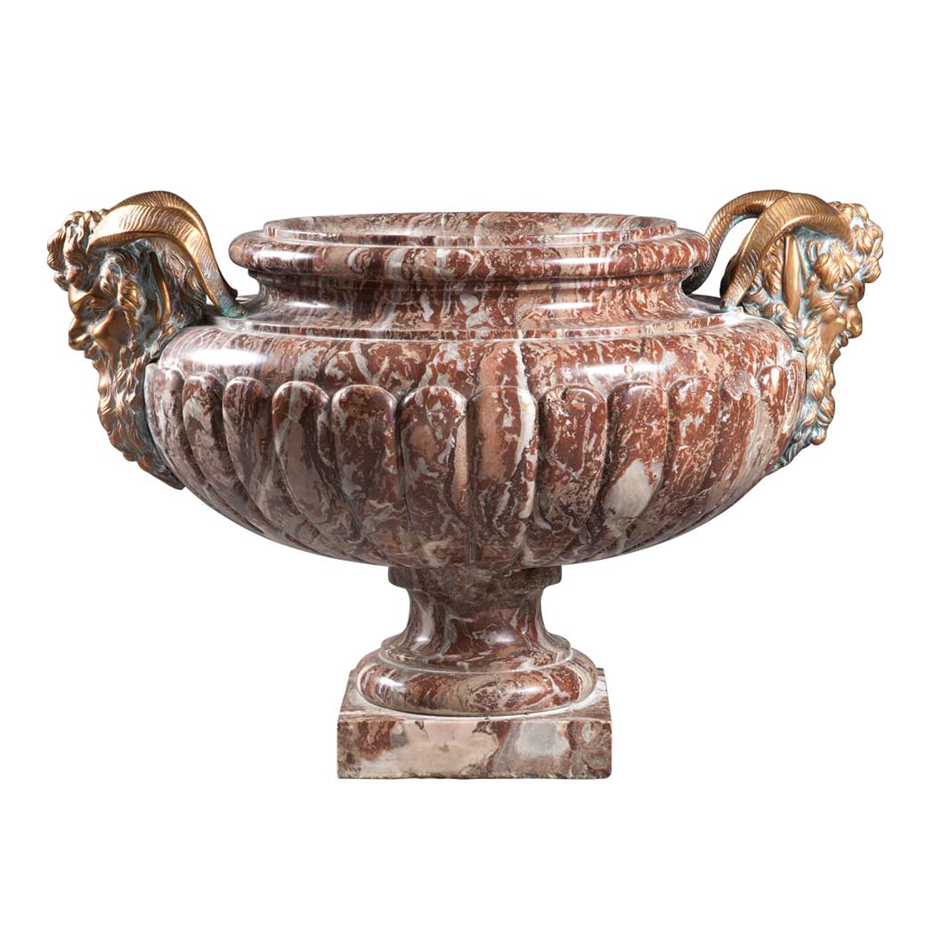 Lot 286 - Louis XVI Style Gilt-Metal Mounted Rouge...