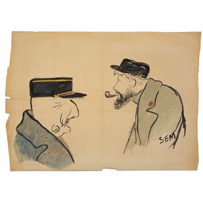 Lot 296 - SEM [=GORSAT, GEORGES] Original color...