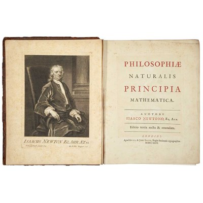 Lot 182 - NEWTON, SIR ISAAC Philosophiæ naturalis...